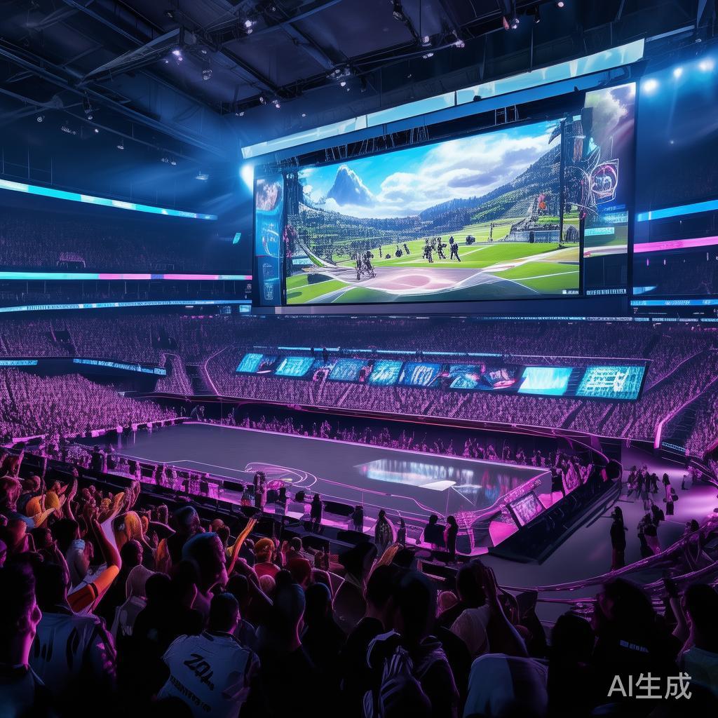虚拟体育比赛兴起：例如电子竞技（Esports）成